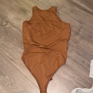 cute open back body suit